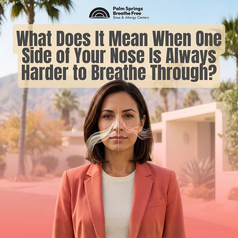 What Does It Mean When One Side of Your Nose Is Always Harder to Breathe Through? What Does It Mean When One Side of Your Nose Is Always Harder to Breathe Through?