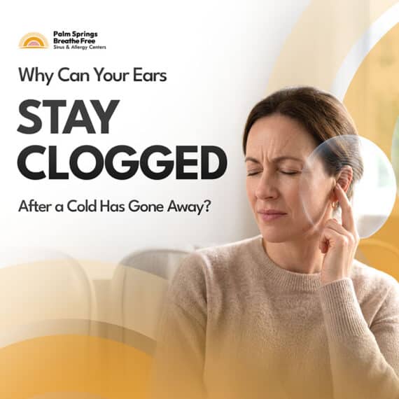 Clogged ears after a cold?